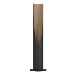 Barbotto eglo lampada da tavolo con dettagli in legno moderna