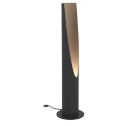 Barbotto eglo lampada da tavolo con dettagli in legno moderna