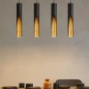 Barbotto eglo lampadario moderno dorato nero per tavolo soggiorno