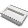 9010 belfiore lampada di gesso led cristaly da incasso a scomparsa parete 32w 3000k