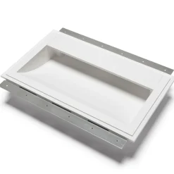 9010 belfiore lampada di gesso led cristaly da incasso a scomparsa parete 32w 3000k