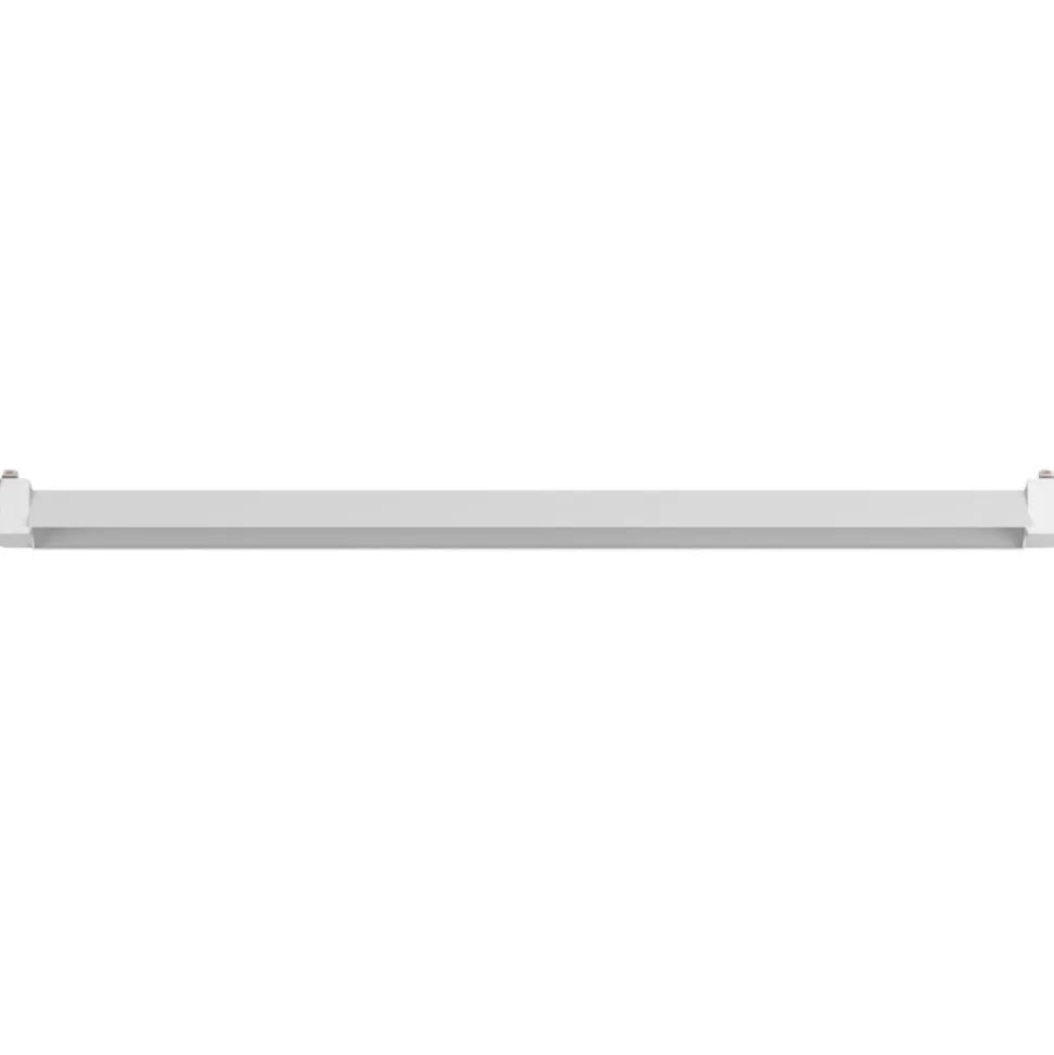 Binario angolare con spot orientabili monofase bianco modulo led 3000k