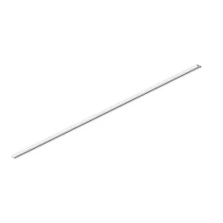 Binario 2mt monofase bianco con connettore e tappo