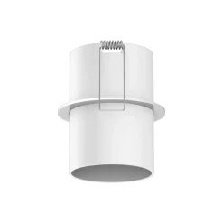 Birba linea light bianco faretto gu10 da incasso tondo sporgente