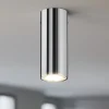 Birba linea light faretto da soffitto cilindro cromo