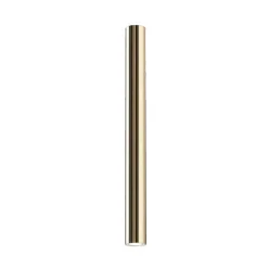 Birba linea light faretto da soffitto cilindrico oro h60 cm