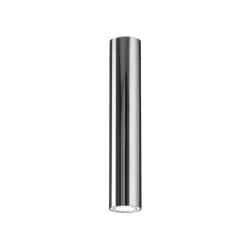 Birba linea light faretto da soffitto cilindro cromo h30 cm