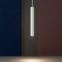 Birba linea light lampada a sospensione bianca gu10