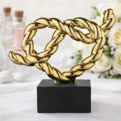Bomboniera bongelli preziosi nodo oro lucido