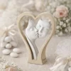 Bomboniera cuore nocciola scultura bongelli prezoiso
