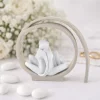 Bomboniera matrimonio coppia vortice nocciola bongelli preziosi