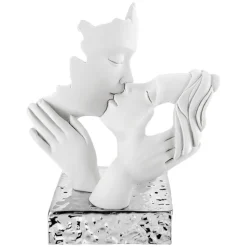 Bomboniera matrimonio statuetta coppia argento bongelli preziosi
