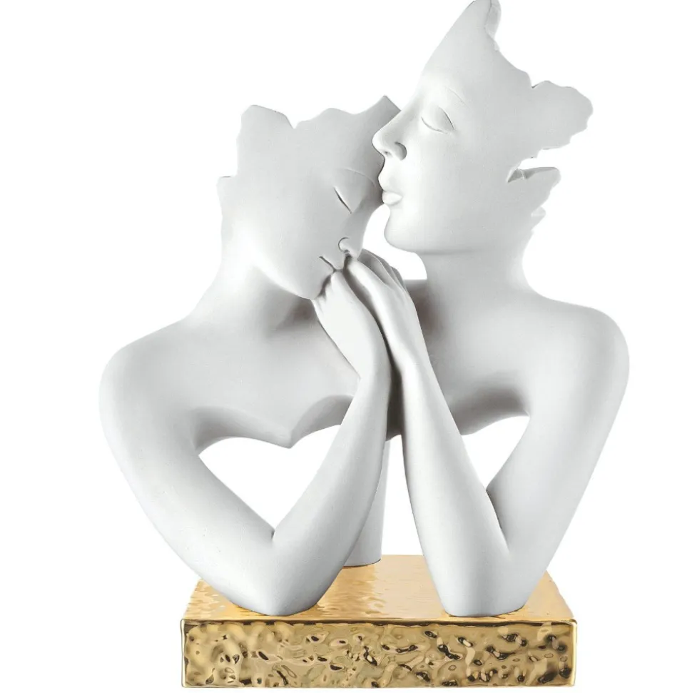Bomboniera matrimonio statuina famiglia oro bongelli preziosi