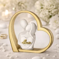 Bomboniera per matrimonio cuore oro bongelli preziosi