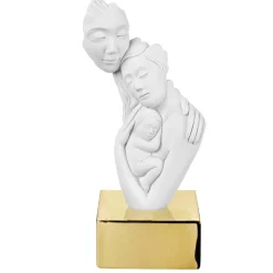 Bomboniera per nascita famiglia oro design moderna bongelli preziosi