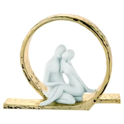 Bomboniera scultura innamorati moderna oro bongelli preziosi