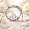 Bomboniera scultura moderna coppia vortice argento bongelli preziosi