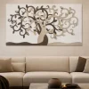 Bongelli preziosi quadro 110x60 moderno nocciola albero della vita