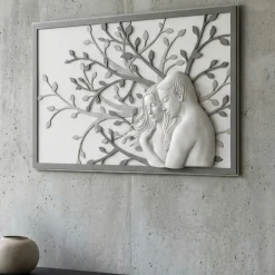 Bongelli preziosi quadro moderno albero della vita 105x72 sacra famiglia