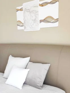 Bongelli preziosi capezzale sacra famiglia 105x56 rovere marmorino