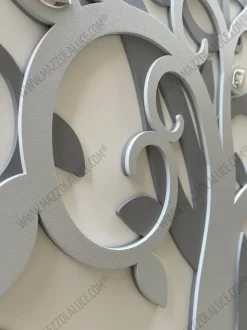 Bongelli preziosi capezzale quadro moderno 110x60 capoletto antracite