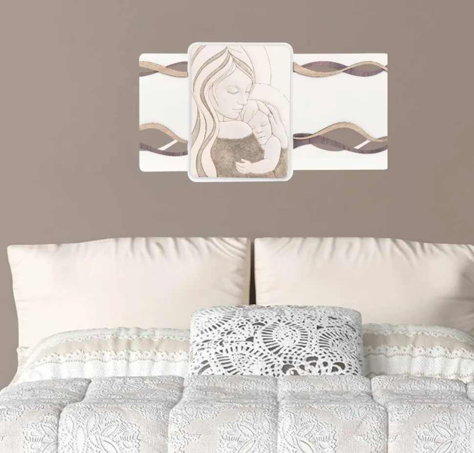 Bongelli preziosi capezzale 105x56 maternita capoletto rovere