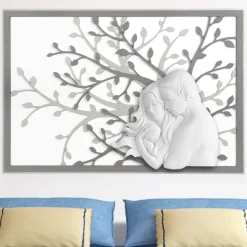 Bongelli preziosi capezzale moderno sacra famiglia 105x72 grigio