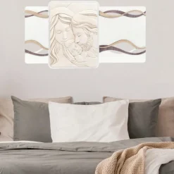 Bongelli preziosi capezzale sacra famiglia moderno70x34 rovere