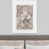 Bongelli preziosi capezzale capoletto 30x40 quadretto sacra famiglia