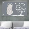 Bongelli preziosi capezzale maternita albero grigio 105x60