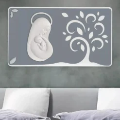 Bongelli preziosi capezzale maternita albero grigio 105x60