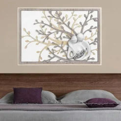 Bongelli preziosi capezzale moderno sacra famiglia 70x48 rovere
