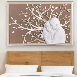 Bongelli preziosi capezzale innamorati 105x72 nocciola moderno