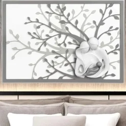 Bongelli preziosi capoletto moderno sacra famiglia 105x72 capezzale grigio