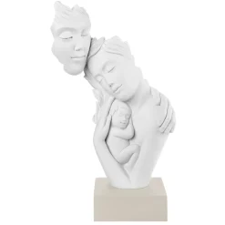 Bongelli preziosi famiglia da tavolo scultura h39 base nocciola
