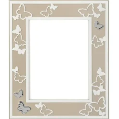 Bongelli preziosi portafoto da tavolo cornice 13x18 farfalle nocciola