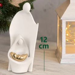 Bongelli preziosi presepe di natale oro h12 statuina nativita