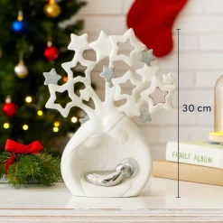 Bongelli preziosi presepe di natale bianco h30 statuina natività
