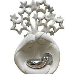 Bongelli preziosi presepe di natale bianco h30 statuina natività