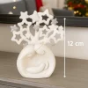 Bongelli preziosi presepe di natale h12 statuina nativita bianco