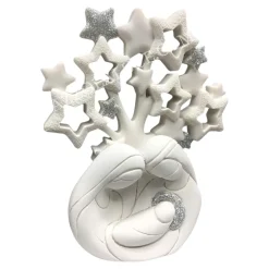 Bongelli preziosi presepe di natale h12 statuina nativita bianco