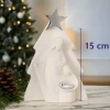 Bongelli preziosi presepe di natale h15 natività moderna bianco