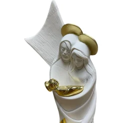 Bongelli preziosi presepe di natale h16 natività bianco oro