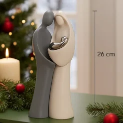 Bongelli preziosi presepe h26 natività statuina grigio moderno