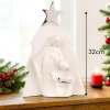 Bongelli preziosi presepe h32 natività di natale bianco moderno