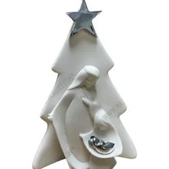 Bongelli preziosi presepe h32 natività di natale bianco moderno