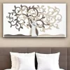 Bongelli preziosi quadro capezzale sacra famiglia moderna 110x60 nocciola