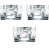 Box 3 faretti da incasso vetro quadrato blues fi square ideal lux