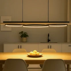 Boyal eglo lampadario da cucina moderno led 3000k dimmerabile