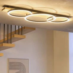 Boyal eglo plafoniera led 3000k 3 luci design